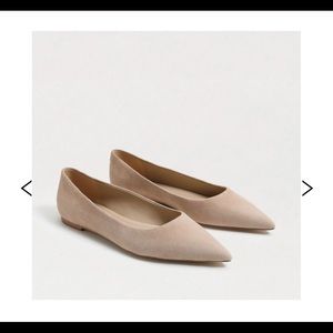 Sam Edelman Wanda Pointed Toe Flat in Cappuccino Suede in size 6